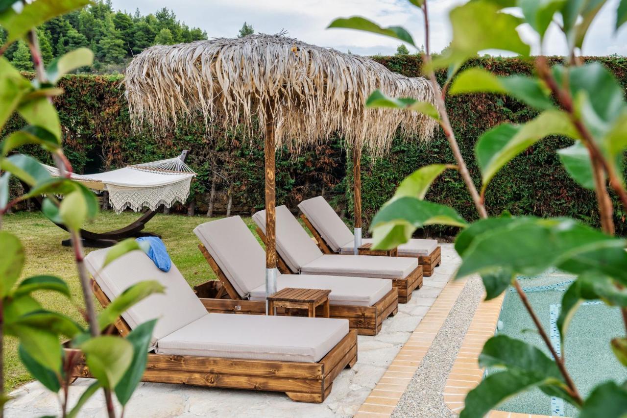 Palmrise Luxury Villas By Travel Pro Services - Nea Skioni Halkidiki Eksteriør billede