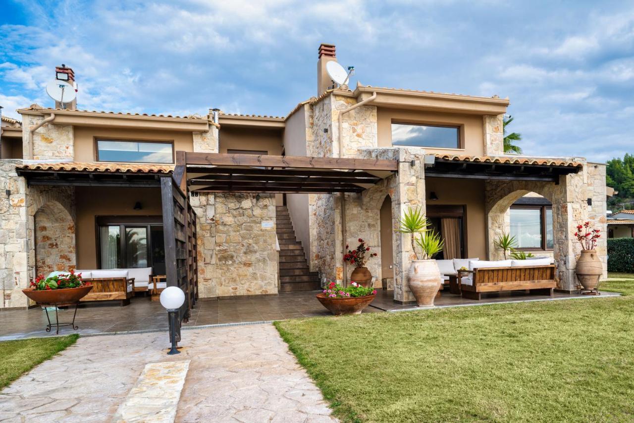 Palmrise Luxury Villas By Travel Pro Services - Nea Skioni Halkidiki Eksteriør billede