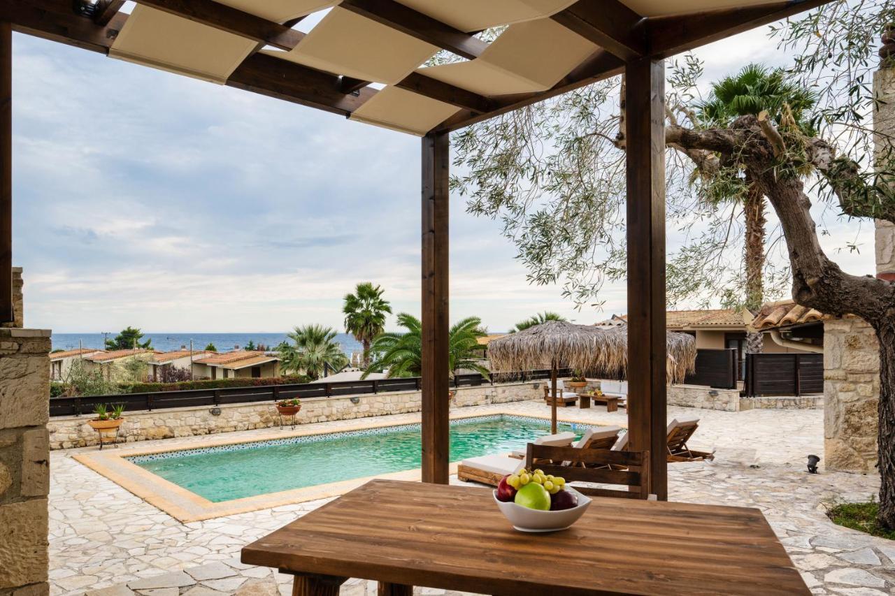 Palmrise Luxury Villas By Travel Pro Services - Nea Skioni Halkidiki Eksteriør billede
