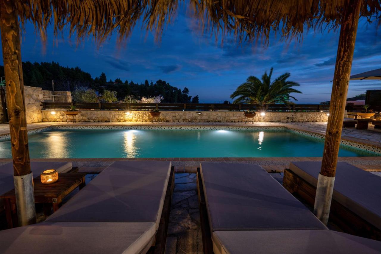 Palmrise Luxury Villas By Travel Pro Services - Nea Skioni Halkidiki Eksteriør billede