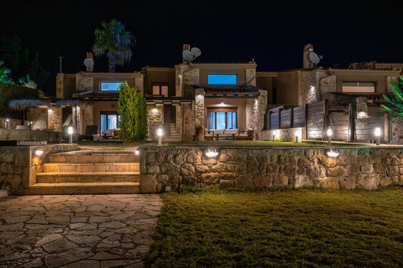 Palmrise Luxury Villas By Travel Pro Services - Nea Skioni Halkidiki Eksteriør billede